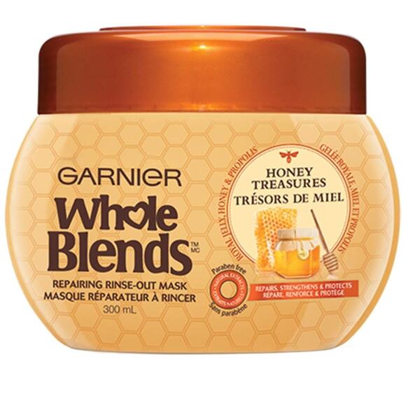 Garnier Whole Blends Repairing Mask Honey Treasures Enriched with A 10.1 Oz New - Picture 1 of 6